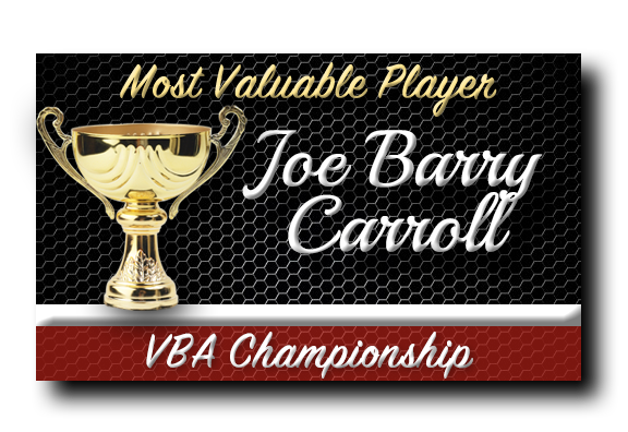VBA Finals MVP - Joe Barry Carroll
